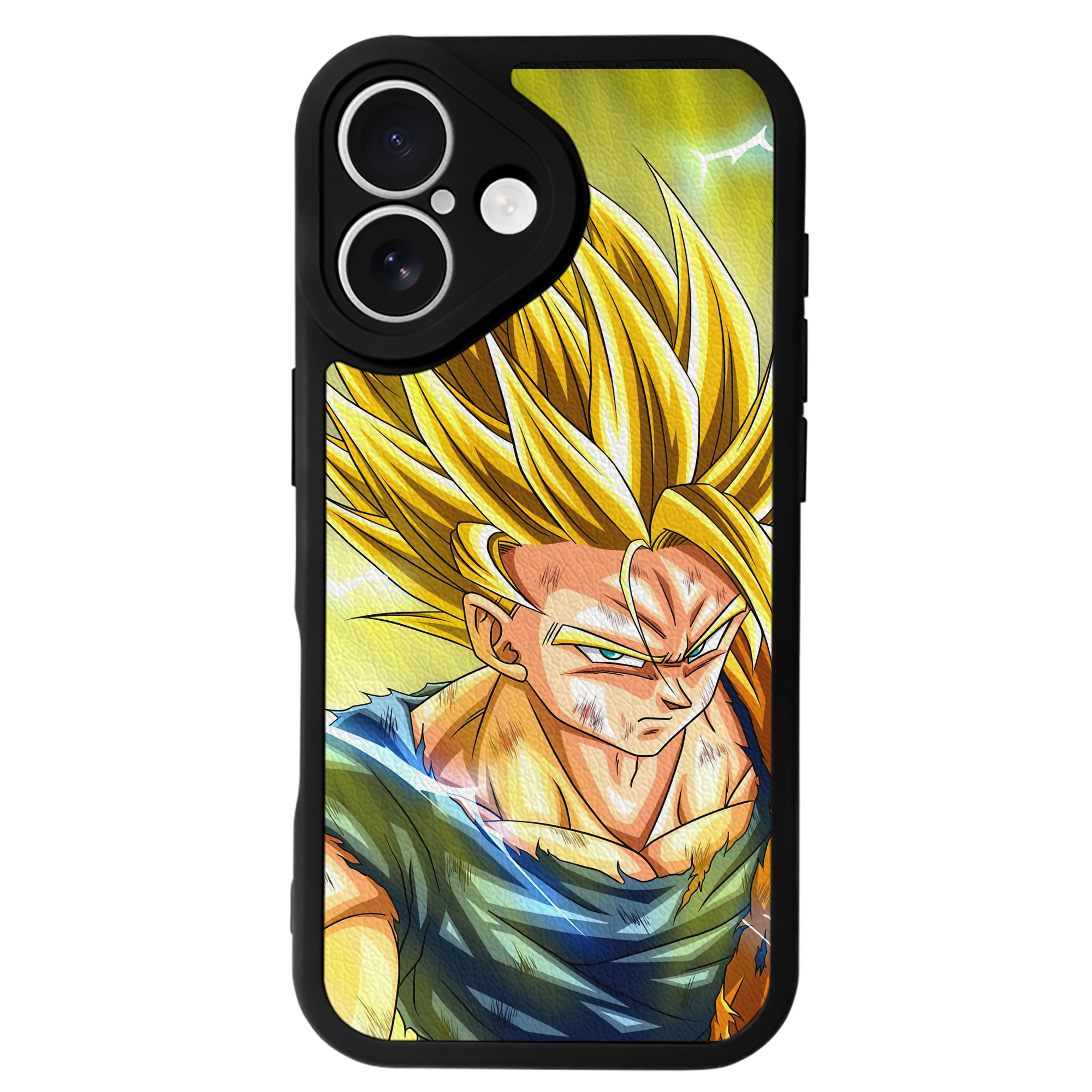 （画像用） ドラゴンボール DRAGON BALL 【iPhone 16シリーズ対応】シリコンスマホケース（レザー調） 材質：シリコン